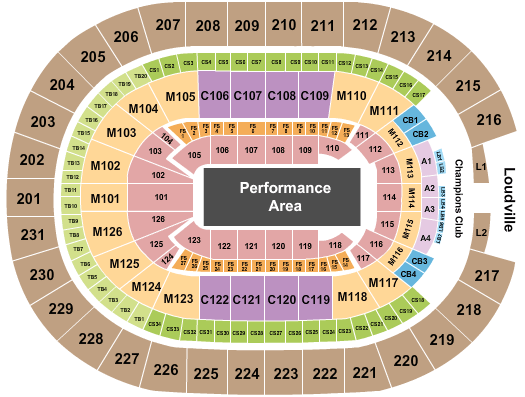 Quicken Loans Arena Seating Chart Monster Jam